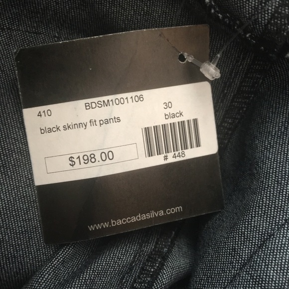 Bacca Da Silva Black Jeans - Picture 7 of 8